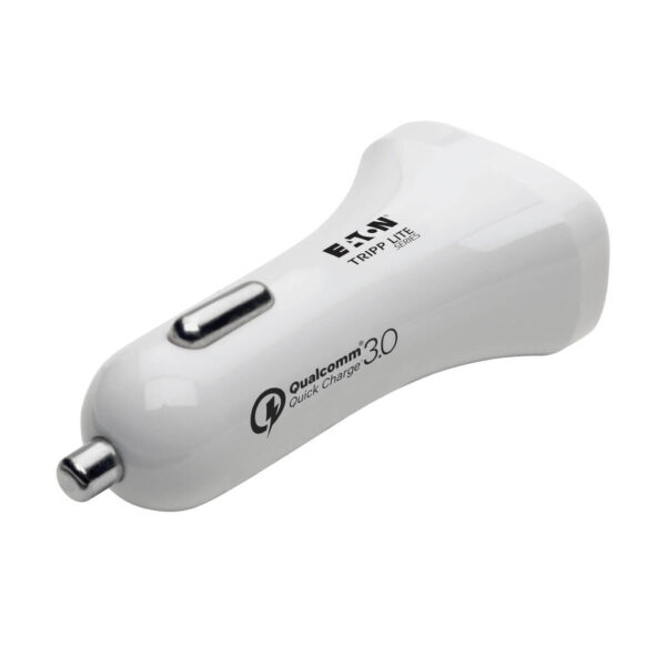 Tripp Lite series Dual-Port USB Car Charger, Quick Charge - Dual USB-A 3.0, UL 2089 Certified