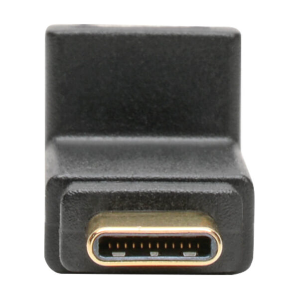 21fdb3a8c854141f9c6b03058ff9ef0a Tripp Lite series USB-C Right Angle Adapter (M/F) , USB 3.2 Gen 2 10 Gbps, Thunderbolt 3 Compatible, 60W PD Charging, 4K/30 Hz Video