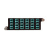 2210610ad7234d7e2444e36146f92168 Tripp Lite series 100Gb/120Gb to10Gb Breakout Cassette, 24-Fiber OM4 MTP/MPO ( Male with Pins ) to ( x12 ) LC Duplex