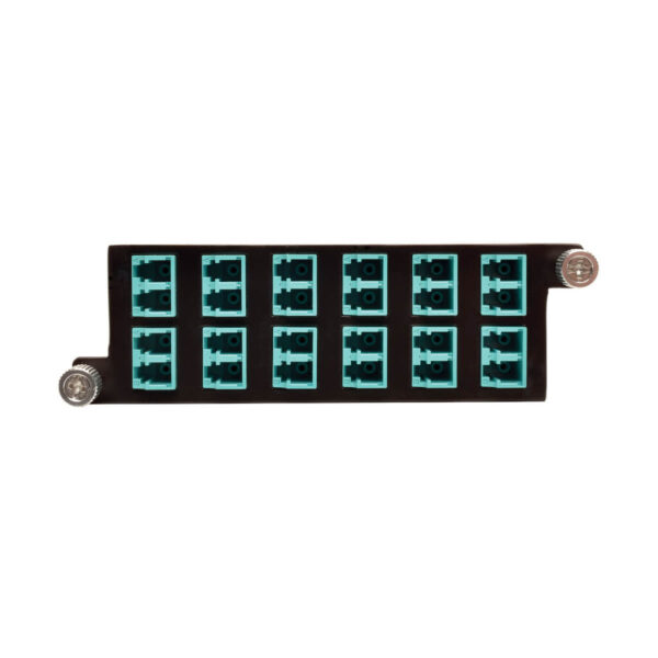 2210610ad7234d7e2444e36146f92168 Tripp Lite series 100Gb/120Gb to10Gb Breakout Cassette, 24-Fiber OM4 MTP/MPO ( Male with Pins ) to ( x12 ) LC Duplex