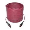 Tripp Lite series 100G MTP/MPO Multimode OM4 Plenum-Rated Fiber Optic Cable (F/F), 12 Fiber, 40/100GBASE-SR4, Push/Pull Tabs, Magenta, 15 m