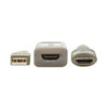 22347e41f4b7a0463ecf34e53912ad53 Tripp Lite series HDMI Extension Cable with Active Repeater (M/F), 4K 60 Hz, HDR, 4:4:4, HDCP 2.2, 20 ft. (6.1 m), TAA
