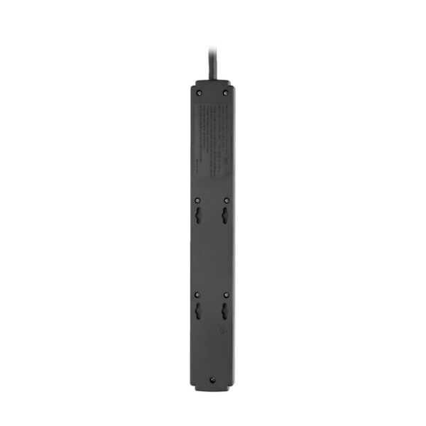 Tripp Lite series Protect It! 6-Outlet Surge Protector, 6 ft. Cord, 1200 Joules, 20W PD Charging, 2 USB Ports, Black Housing