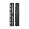 225c1aee954d458fe5850e9dee5916da Tripp Lite series High-Capacity Vertical Cable Manager - Deep Double Finger Duct with Cover, Double Sided, 12 in. Wide, Black, 7 ft. (2.2 m)