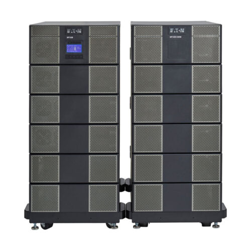 Eaton 9PXM 120V DC 12-Slot Connected External Battery Cabinet for 9PXM Online Double-Conversion UPS, Add up to 4 EBMs, 21U Rack/Tower, TAA