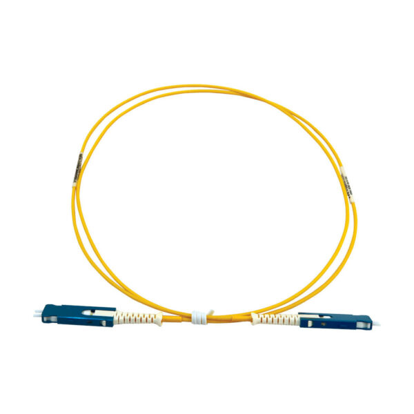 Tripp Lite series 400G Singlemode 9/125 OS2 Fiber Optic Cable (Duplex SN-UPC M/M), LSZH, Yellow, 1 m (3.3 ft.)