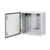 Tripp Lite series SmartRack Outdoor Industrial Enclosure with Lock - NEMA 4, Surface Mount, Metal Construction, 18 x 18 x 10 in., Gray