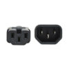 Tripp Lite series Power Cord C14 to C15 - Heavy-Duty, 15A, 250V, 14 AWG, 2 ft. (0.61 m), Black