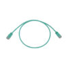 230bbd1c39802d65d327e2f16614b158 Tripp Lite series Cat6a 10G Snagless Molded Slim UTP Ethernet Cable (RJ45 M/M), PoE, Aqua, 3 ft. (0.9 m)