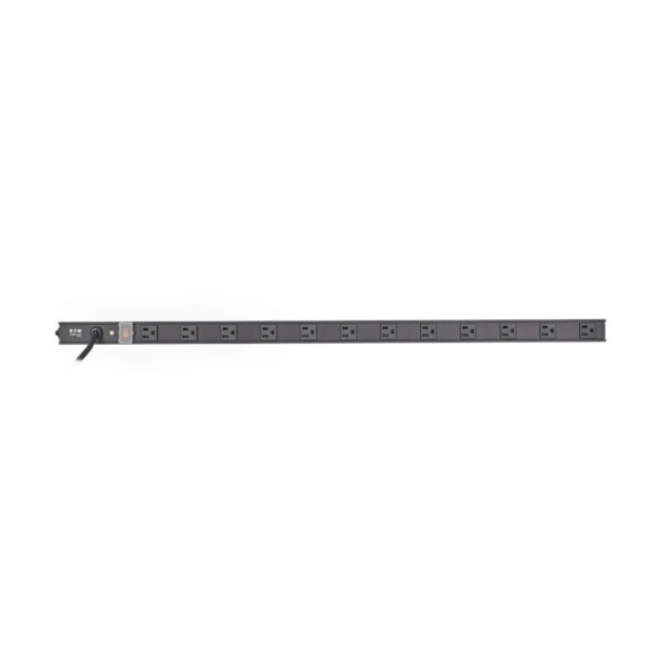 233d8d7d9cbf206cb7ac31074fbb4601 Tripp Lite series 12-Outlet Vertical Power Strip, 120V, 15A, NEMA 5-15P, 15 ft. (4.57 m) Cord, 36 in., Black Housing