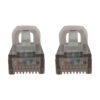2342f5acb740b3c3ca5a4ea6a3d8eeb5 Tripp Lite series Cat6a 10G Snagless Shielded Slim STP Ethernet Cable (RJ45 M/M), PoE, White, 1 ft. (0.3 m)