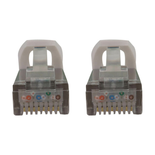 2342f5acb740b3c3ca5a4ea6a3d8eeb5 Tripp Lite series Cat6a 10G Snagless Shielded Slim STP Ethernet Cable (RJ45 M/M), PoE, White, 1 ft. (0.3 m)