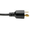 Tripp Lite series Power Cord, C19 to NEMA L6-20 - Heavy-Duty, 20A, 250V, 12 AWG, 14 ft. (4.27 m), Black