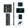 2388c1f9016d718d5b35aa5987c6bf1b Eaton 5.5kW Single-Phase Monitored PDU, LX Interface, 208/230V Outlets (36 C13/6 C19), L6-30P, 10 ft. (3.05 m) Cord, 0U 1.8m/70 in. Height, TAA