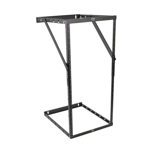 23965400a872d4c83a619d25e3ddfe61 Tripp Lite series 42U SmartRack 4-Post Mid-Depth Open Frame Rack, Expansion Version - no sides, doors or roof
