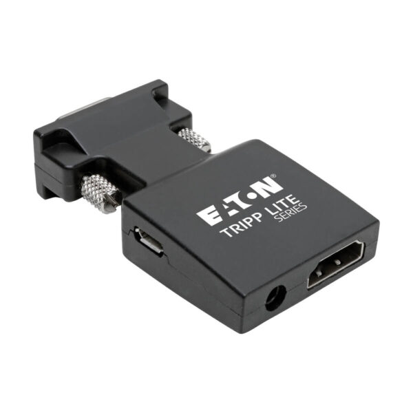23bcd56b95d1ffbf22787985a5119277 Tripp Lite series HDMI to VGA Active Adapter Video Converter with Audio (F/M), TAA