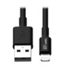 Tripp Lite series USB-A to Lightning Sync/Charge Cable (M/M) - MFi Certified, Black, 10 ft. (3 m)