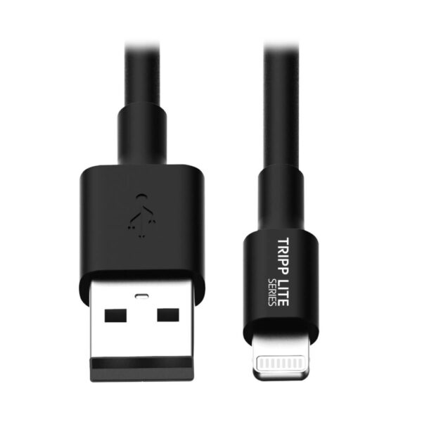 Tripp Lite series USB-A to Lightning Sync/Charge Cable (M/M) - MFi Certified, Black, 10 ft. (3 m)