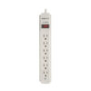 23cab982024e6eca80dc4986ac625069 Tripp Lite series Protect It! 6-Outlet Surge Protector, 6 ft. Cord, 900 Joules, Diagnostic LED, Light Gray Housing
