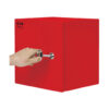 Tripp Lite series SmartRack Outdoor Industrial Enclosure with Lock - NEMA 4, Surface Mount, Metal Construction, 12 x 12 x 10 in., Red