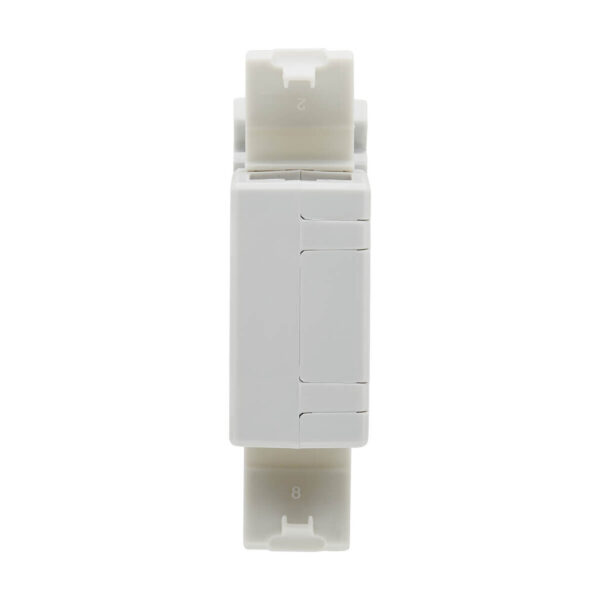 Tripp Lite series Cat6a Shielded In-Line DIN-Rail Mountable Snap-In Coupler (RJ45 F/F), TAA