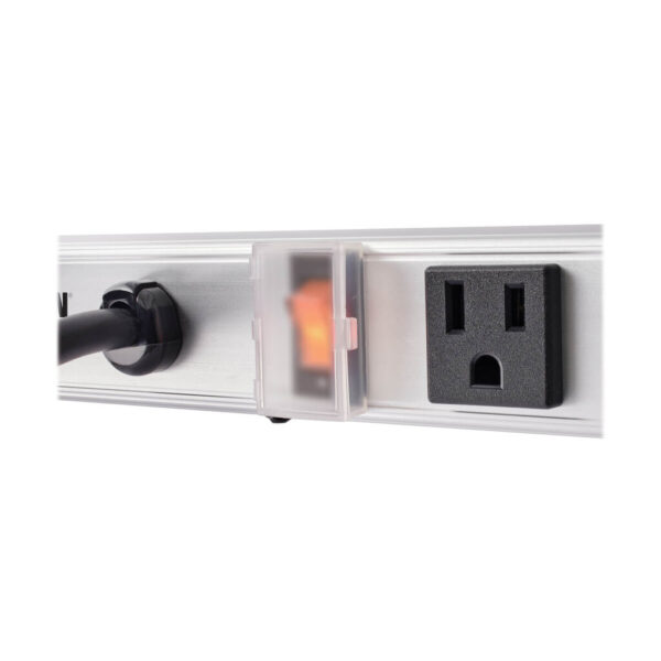 Tripp Lite series 12 Right-Angle Outlet Vertical Power Strip, 120V, 15A, 15 ft. (4.57 m) Cord, 5-15P, 36 in.