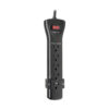 23fe241c8d14ba3786d9cd677b71882e Tripp Lite series Protect It! 7-Outlet Surge Protector, 7 ft. Cord with Right-Angle Plug, 2160 Joules, Diagnostic LEDs, Black Housing