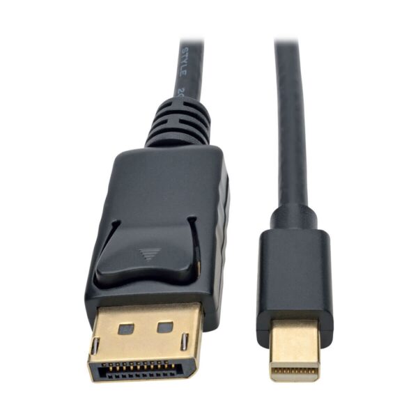 240551d5a257fe961505c2f789abd8c0 Tripp Lite series Mini DisplayPort to DisplayPort Adapter Cable, 4K 60 Hz (M/M), DP Latching Connector, Black, 6 ft. (1.8 m)