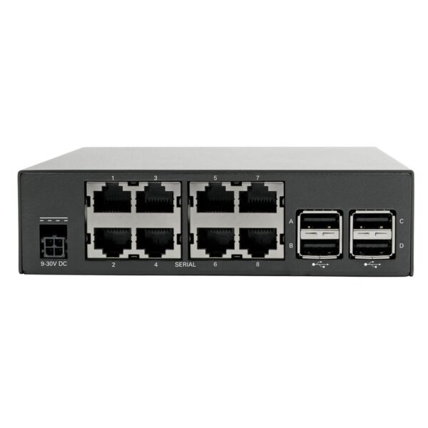 Tripp Lite series 8-Port Console Server with Dual GbE NIC, 4Gb Flash and 4 USB Ports, TAA