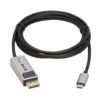 242970c377b29f5551f2e1e4ec12eb09 Tripp Lite series USB-C to DisplayPort Active Adapter Cable (M/M) - 8K 60 Hz, 4K 144 Hz, HDR, 4:4:4, HDCP 2.3, Black, 6 ft. (1.8 m)