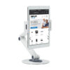 2499e6984e3010ad2b840fb875b6fa31 Tripp Lite series Full-Motion Flexible Long-Arm Desktop Smartphone and Tablet Mount, White
