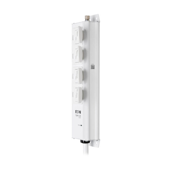 Tripp Lite series Safe-IT UL 2930 Medical-Grade Power Strip for Patient-Care Vicinity, 4 15A Hospital-Grade Outlets, Safety Covers, 15 ft. Cord