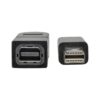 24d69a83a67b25956b14cb3249c3ac48 Tripp Lite series Mini DisplayPort Extension Cable, 4K @ 60 Hz, HDCP 2.2 (M/F), 3 ft. (0.91 m)