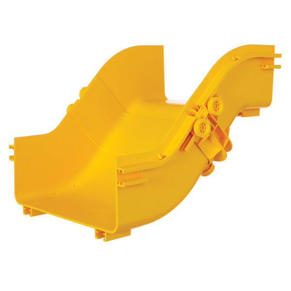 Tripp Lite series Toolless 45-Degree Up/Down Ramp Kit for Fiber Routing System, 240 mm (10 in.)