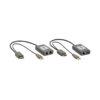 Tripp Lite series 1-Port DisplayPort over Cat6 Extender Kit, Pigtail Transmitter/Receiver, 4K 60 Hz, HDR, 4:4:4, 230 ft. (70.1 m), TAA