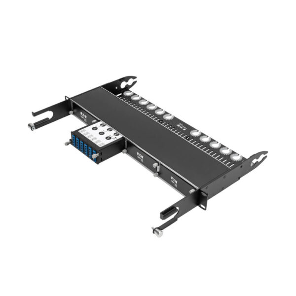 251a9746f83450f75490a2a9ba9d3de0 Tripp Lite 40/100Gb Singlemode Fiber Breakout Cassette, (x3) 8-Fiber MTP/MPO (APC) to (x12) LC (UPC) Duplex 9/125, N484 Chassis - N484-3M8L12S