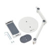 2524a64817c2621293b71257f84c0f6d Tripp Lite series Full-Motion Flexible Long-Arm Desktop Smartphone and Tablet Mount, White