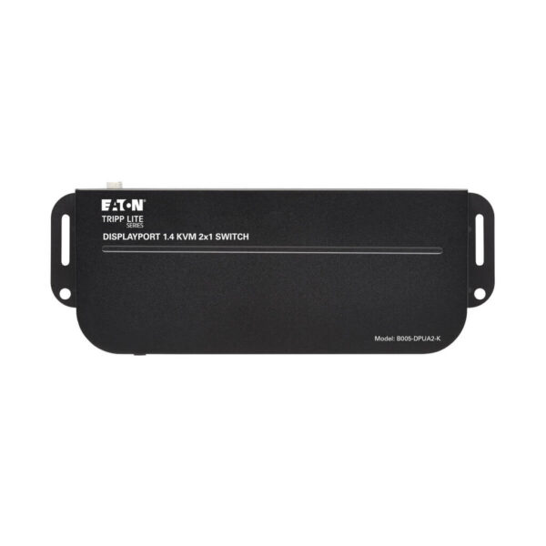 Tripp Lite series 2-Port DisplayPort/USB KVM Switch - 4K 60 Hz, HDR, HDCP 2.2, IR, DP 1.4, USB Sharing, USB 3.0 Cables
