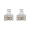 256608a1595da292085cd6c04da4c398 Tripp Lite series Cat6 Gigabit Snagless Slim UTP Ethernet Cable (RJ45 M/M), PoE, Blue, 6-in. (15.24 cm)
