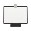 256cecc8b2703bdf4b9e8d53f95a137a Tripp Lite series Magnetic Dry-Erase Whiteboard with Stand - VESA Mount, 3 Markers (Red/Blue/Black), Black Frame, TAA