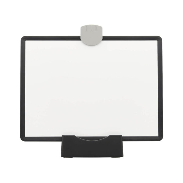 256cecc8b2703bdf4b9e8d53f95a137a Tripp Lite series Magnetic Dry-Erase Whiteboard with Stand - VESA Mount, 3 Markers (Red/Blue/Black), Black Frame, TAA