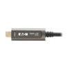 Tripp Lite USB-C Plenum Fiber Active Optical Cable (M/M), USB 3.2 Gen 2 10Gbps, Data Only, Black, 10 m (33 ft.) - U420F-10M-D321