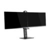 Tripp Lite series Safe-IT Adjustable Monitor Stand for 17” to 27” Displays, Antimicrobial