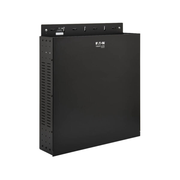 261b4d4a7a6362adf7bf767c0bfdc119 Tripp Lite series SmartRack 2U Low-Profile Vertical-Mount Vented Wall-Mount Mini Rack Enclosure, Black