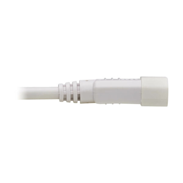 Tripp Lite series Power Cord C14 to C15 - Heavy-Duty, 15A, 250V, 14 AWG, 6 ft. (1.83 m), White