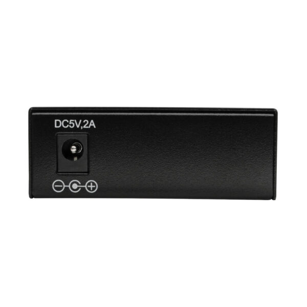 263584b79da2386a713fd72ae54c299d Tripp Lite series Gigabit Multimode Fiber to Ethernet Media Converter, 10/100/1000 LC, International Power Supply, 850 nm, 550M (1804.46 ft.)