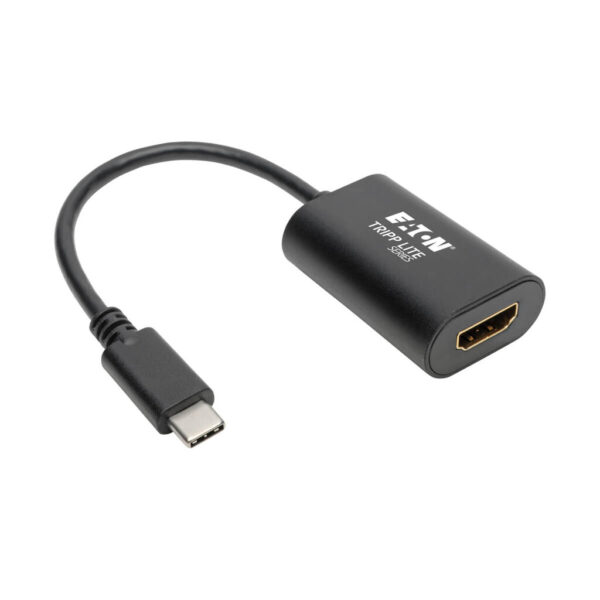 26459aa77f28774c2d9f8456395aeba3 Tripp Lite series USB-C to HDMI Adapter (M/F) - 4K 60 Hz, HDCP 2.2, Black