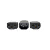 2691d3b8e1be4fbe6441ce4ca38ae2eb Tripp Lite series Power Cord Splitter, C14 to 2xC13 PDU Style - 10A, 250V, 18 AWG, 18-in. (45.72 cm), Black