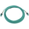 Tripp Lite series 400G Multimode 50/125 OM4 Switchable Fiber Optic Cable (Duplex LC-PC M/M), LSZH, Aqua, 10 m (32.8 ft.)