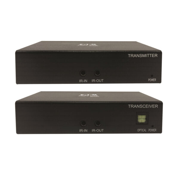 Tripp Lite series HDMI over Cat6 Extender Kit, Transmitter and Receiver with Repeater, 4K 60Hz, 4:4:4, IR, HDR, PoC, 230 ft., TAA